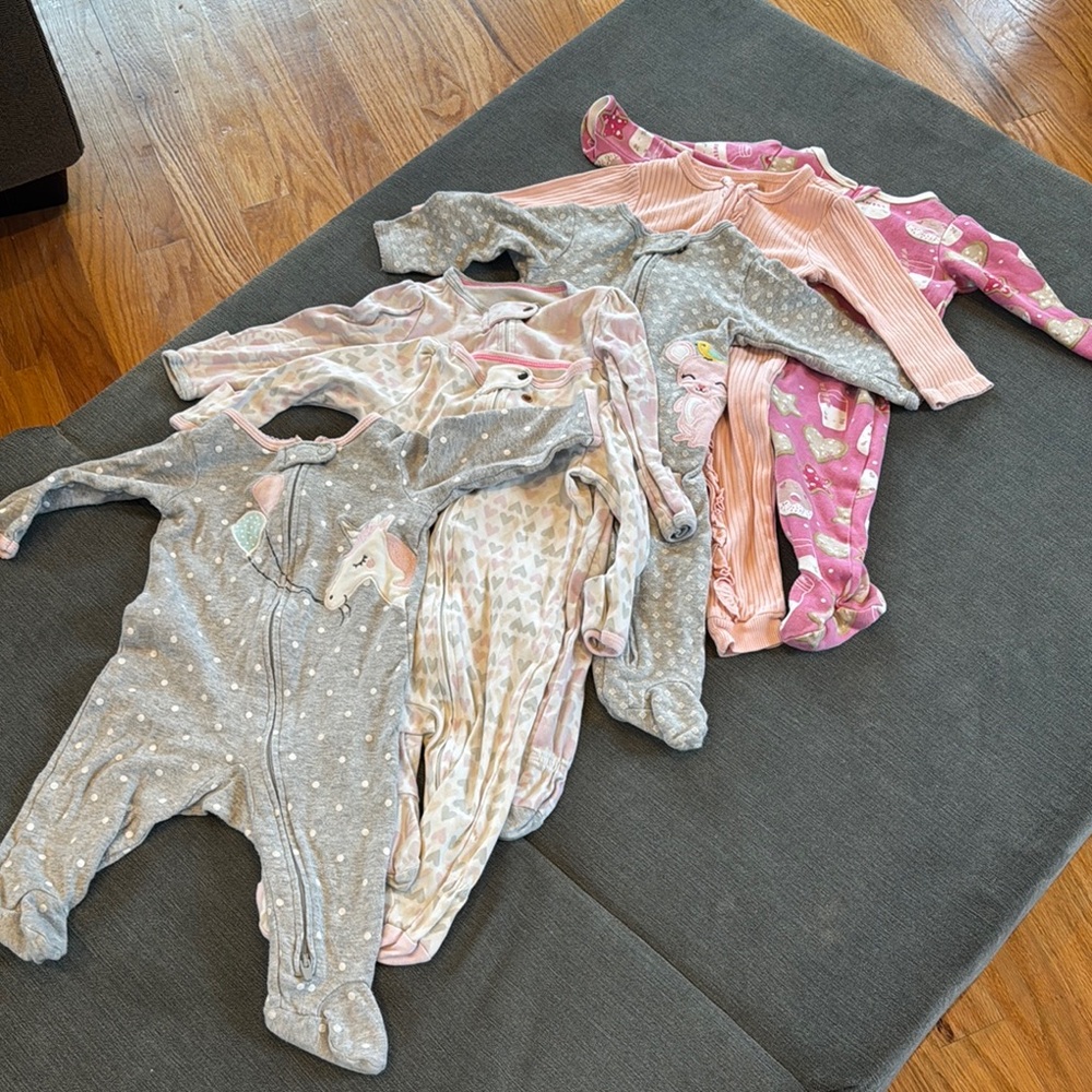 Baby pajamas, onesies